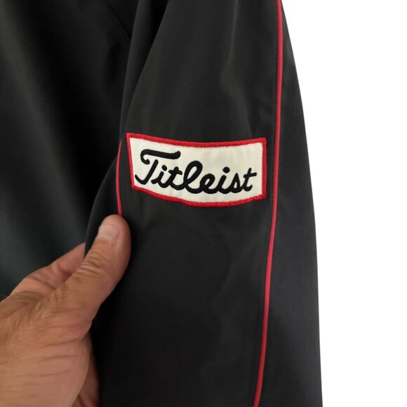 FootJoy DryJoys Golf Jacket Mens XL Tour Collection Zip Up Wind Rain Resist Logo - Picture 4 of 7